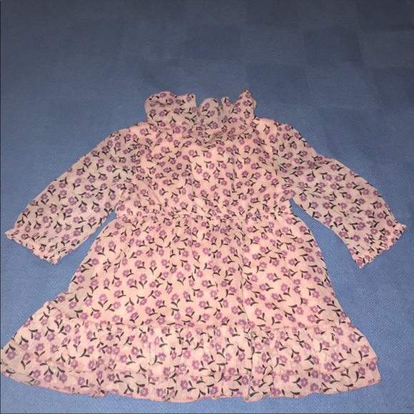 Candie’s girl,pink floral top.Size M (10-12). - Picture 4 of 5